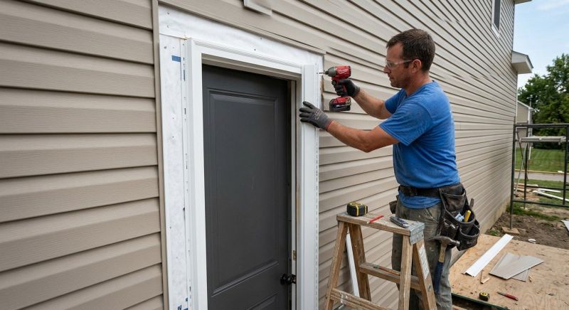 Exterior Door Trim Replacement Service